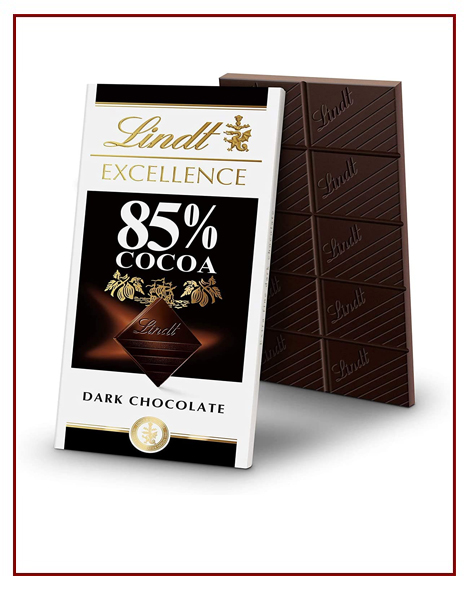 LINDT Excellence 85% Cocoa Chocolate Bars
